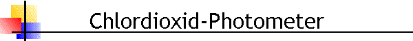 Chlordioxid-Photometer