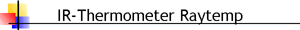 IR-Thermometer Raytemp