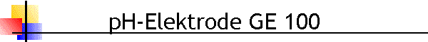 pH-Elektrode GE 100