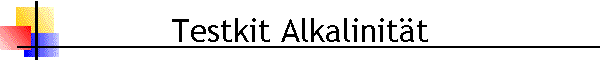 Testkit Alkalinitt